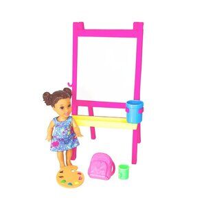 Barbie You Can Be Anything Art Student Replacement Chelsea Doll & Accessories